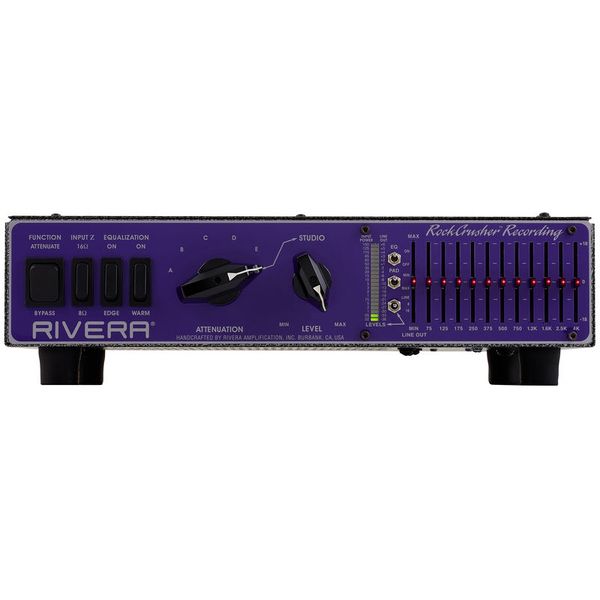 Rivera RockCrusher Recording