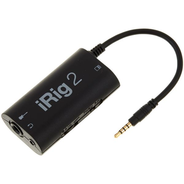 Audio Interface IK Multimedia iRig 2 Multi Schnittstelle TRRS Ausgang schwarz 