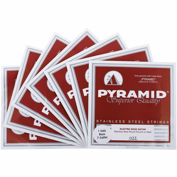 Pyramid 7 String Bass Set SSSL 022-128