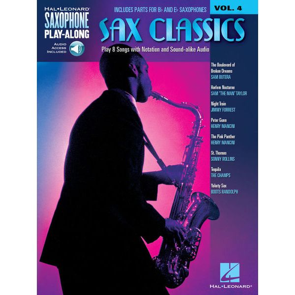 Hal Leonard Sax Play-Along Classics