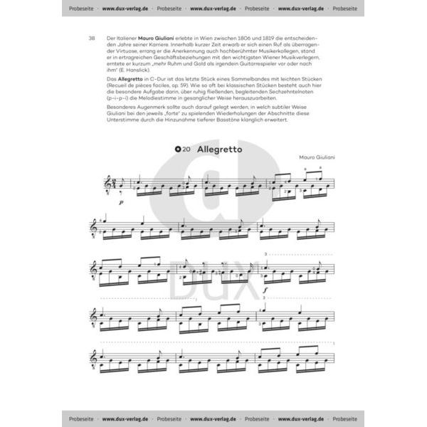 Edition Dux Play Guitar In Concert