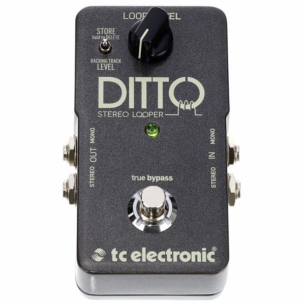 TC Electronic Ditto Stereo Looper stéréo avec I/O et suivi du dos 