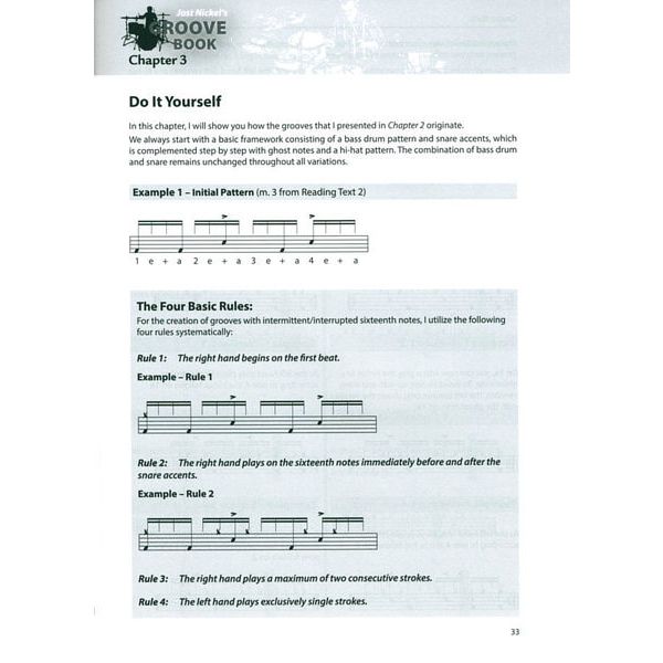 Alfred Music Publishing Jost Nickels Groove Book Engl. Thomann United