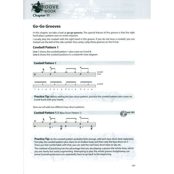 Alfred Music Publishing Jost Nickels Groove Book Engl. Thomann United