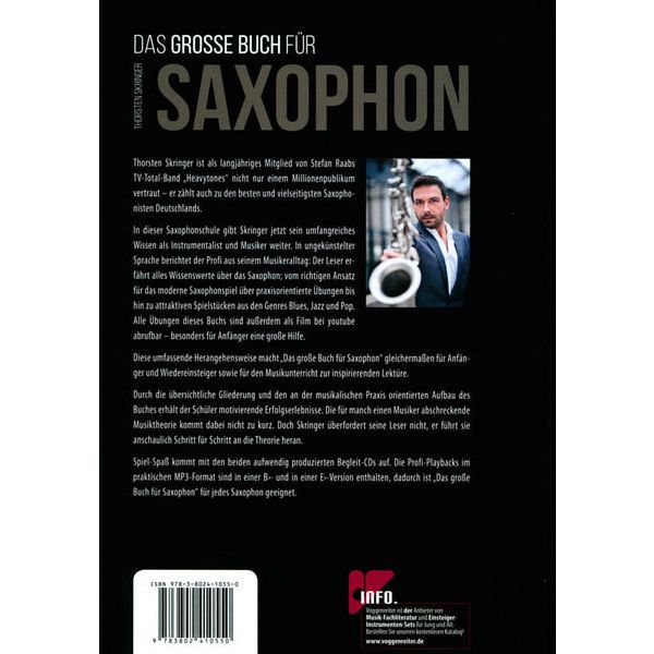 Voggenreiter Das große Buch für Saxophon