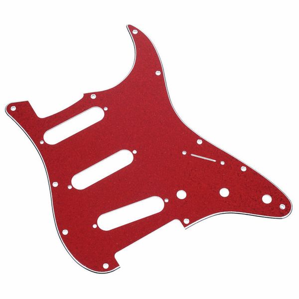 red strat red pickguard