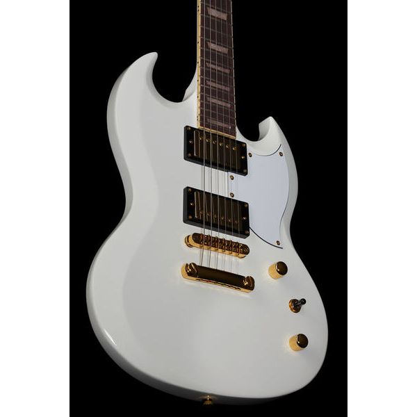 La guitare électrique Harley Benton DC-Custom White Bundle | Test, Avis & Comparatif | E.G.L