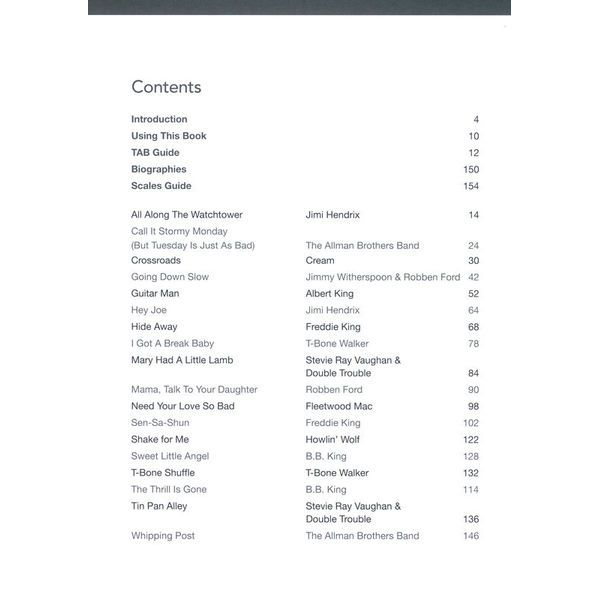 Wise Publications Justinguitar Com Blues Lead Thomann Belgie