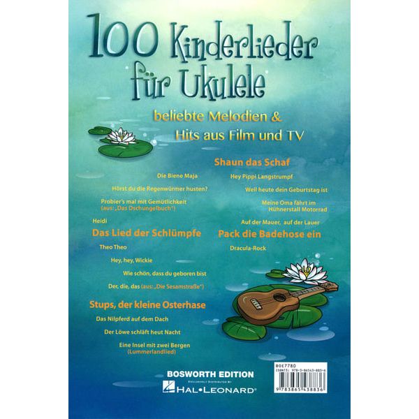 Bosworth 100 Kinderlieder für Ukulele