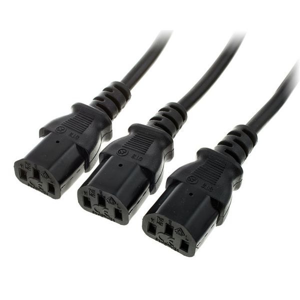 Stairville 3Way Split Cable IEC