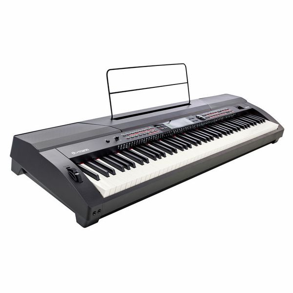 230 Styles Schwarz Lautsprechern und Hammermechanik Fame SP-4 Stage Piano 600 Sounds E-Piano mit 128-facher Polyphonie 88 Tasten anschlagdynamischer Klaviatur
