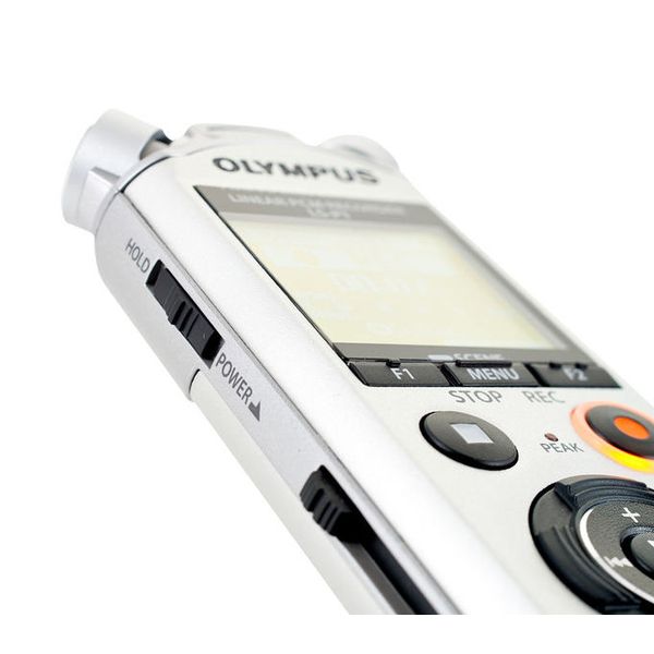 3,5mm Olympus LS-P1 Stereo Mikrofon Video Edition Akkus Blitzschuhadapter 