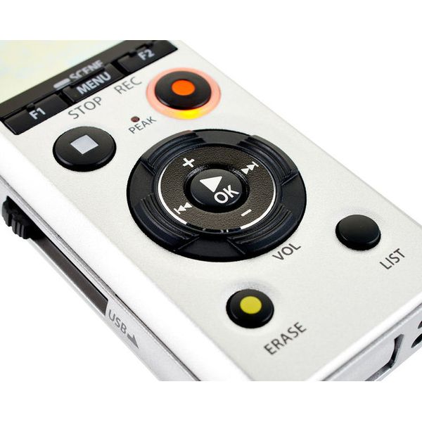 Akkus Blitzschuhadapter 3,5mm Olympus LS-P1 Stereo Mikrofon Video Edition 