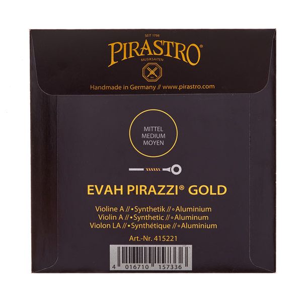 Pirastro Evah Pirazzi Gold A Violin 4/4