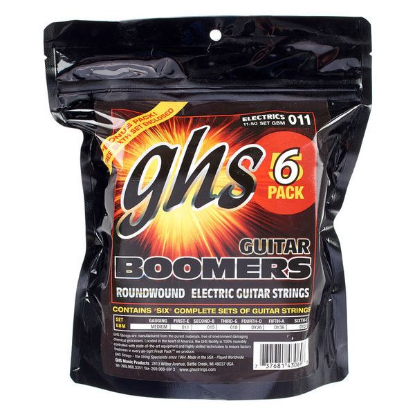 GHS Boomers Medium 11-50 6-Pack