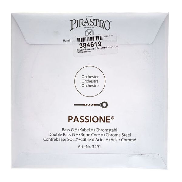 Pirastro Passione G Bass medium