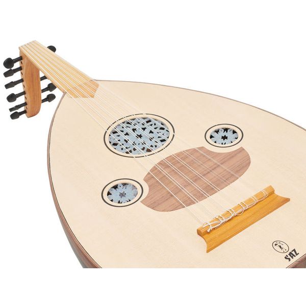 Saz 166-BSW Turkish Oud Walnut BK