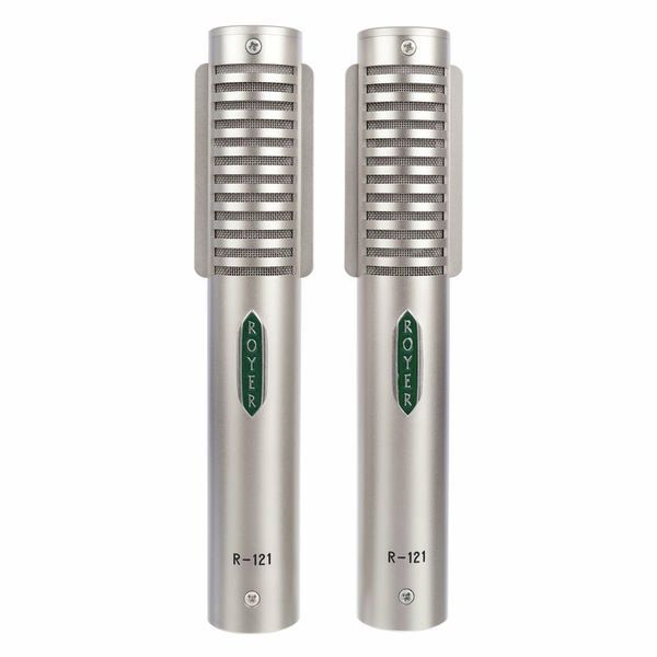 Royer R-121 Matched Ribbon Microphone Pair Nickel 