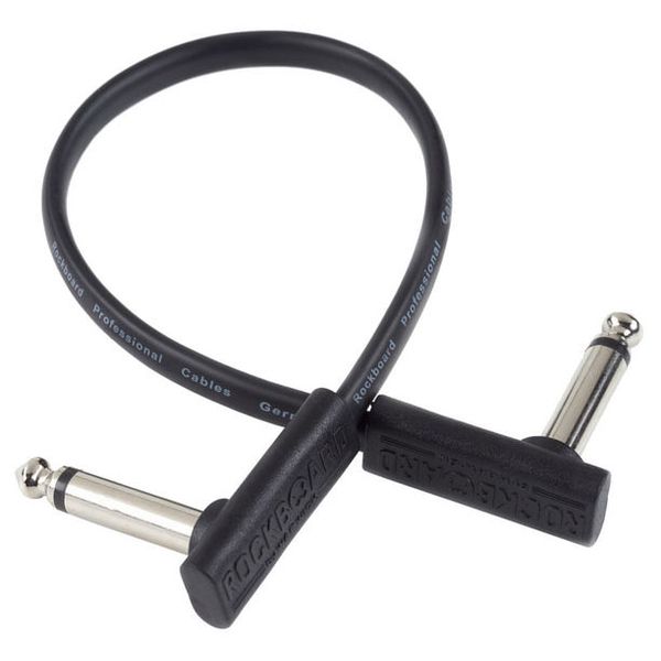 Rockboard Flat Patch Cable Black 10 cm – Thomann UK