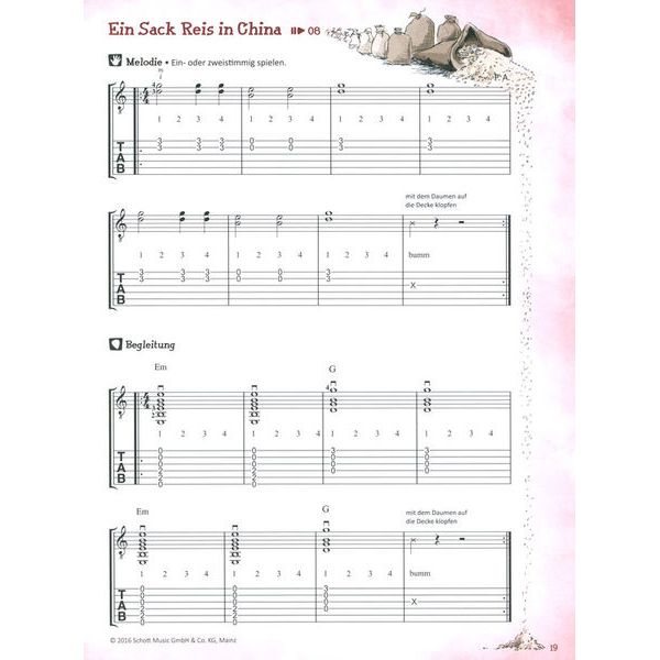 Schott Gitarre Lernen Zacky & Bob 1