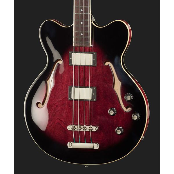 hofner verythin bass red