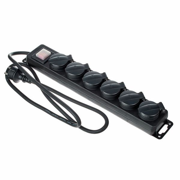 Varytec multiple outlet strip six-way