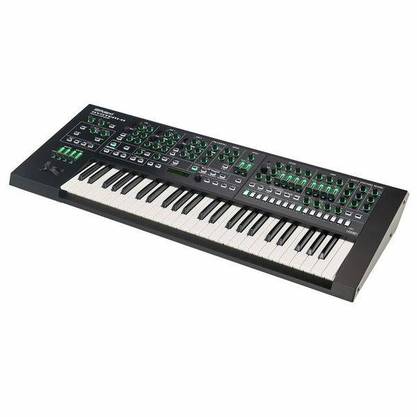 49 Keys Pack1 Roland Synthesizer with HP2000 Headphone and QTQ Cable with Magnet Phone Holder SYSTEM-8 