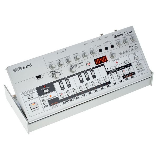 Roland TB-03 Boutique Bass Line with Microfiber and 1 Year Everything Music Extended Warranty 