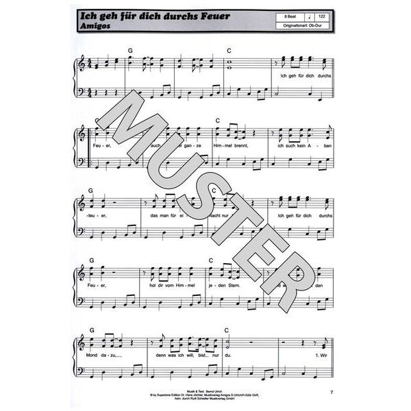 Musikverlag Hildner 50 deutsche Schlager und Hits