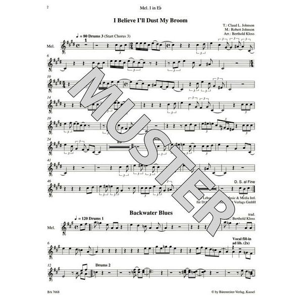 Bärenreiter combocom Blues