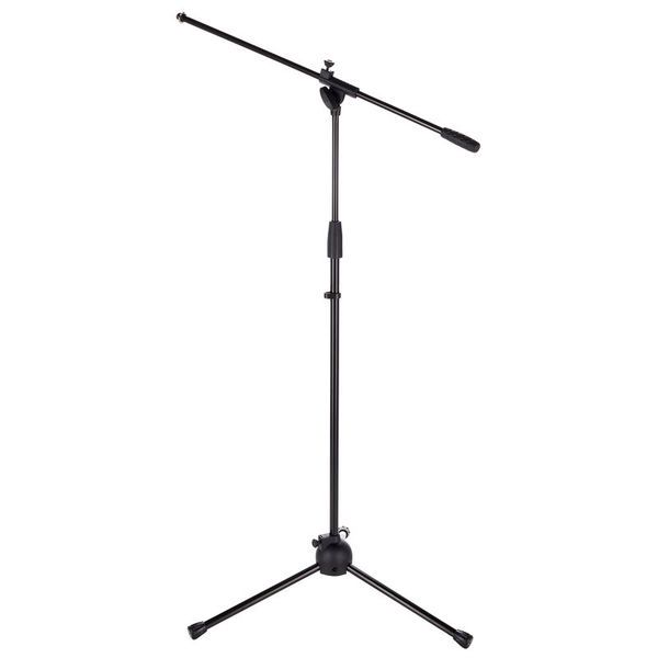 6 3/4 Inches Decorative Replica Black Microphone On Stand 
