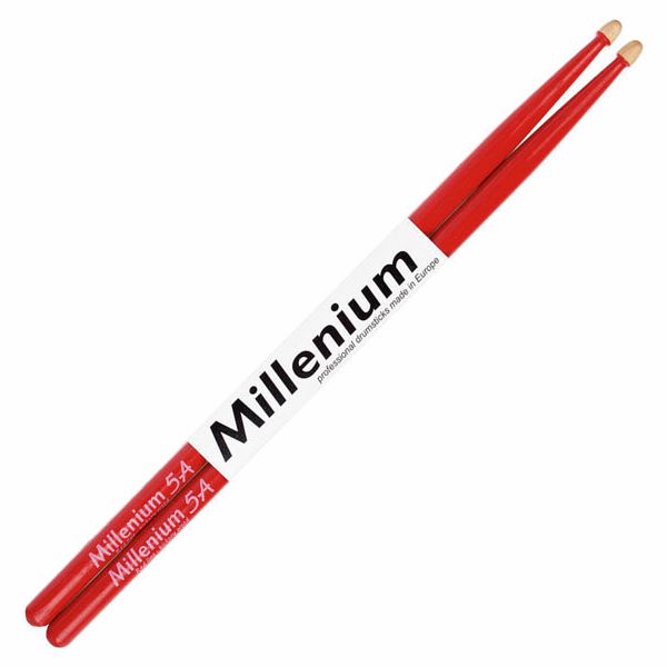 Millenium H5A Hickory Sticks Red