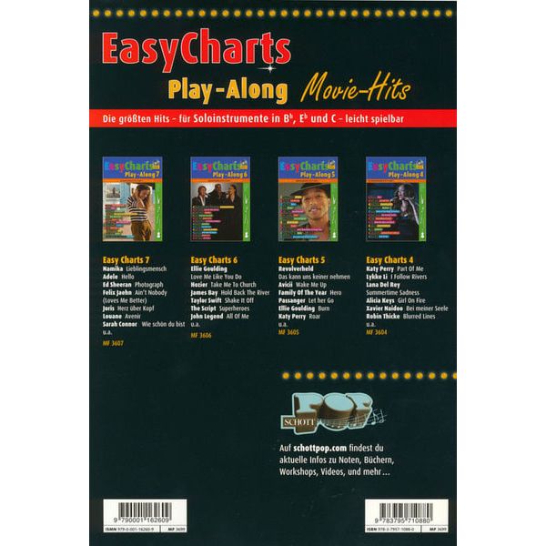Music Factory Easy Charts Play-Along Movie