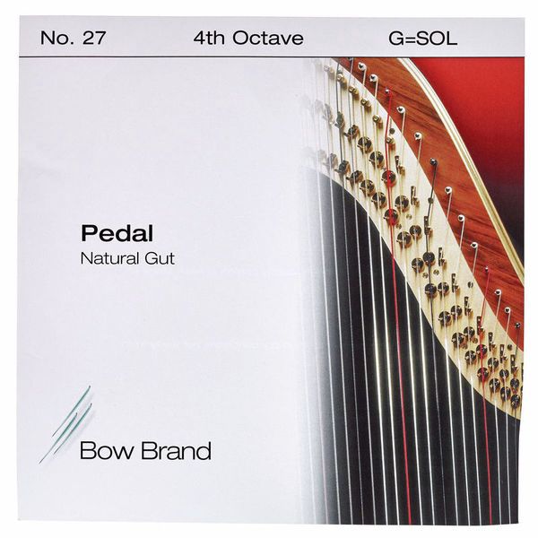 Bow Brand Pedal Natural Gut 4th G No.27