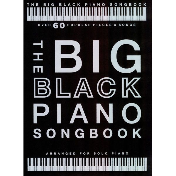 Wise Publications The Big Black Piano Songbook