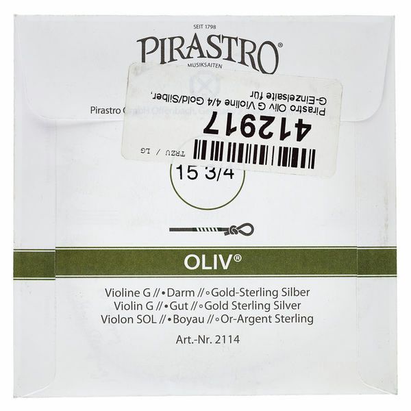 Pirastro Oliv G Violin 4/4 Gold/Silver