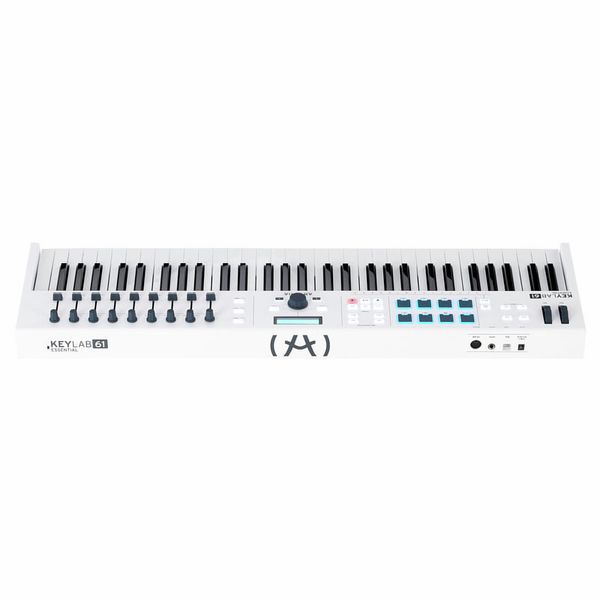 Blanco Negro Arturia KeyLab 61 Essential Teclado Controlador MIDI 
