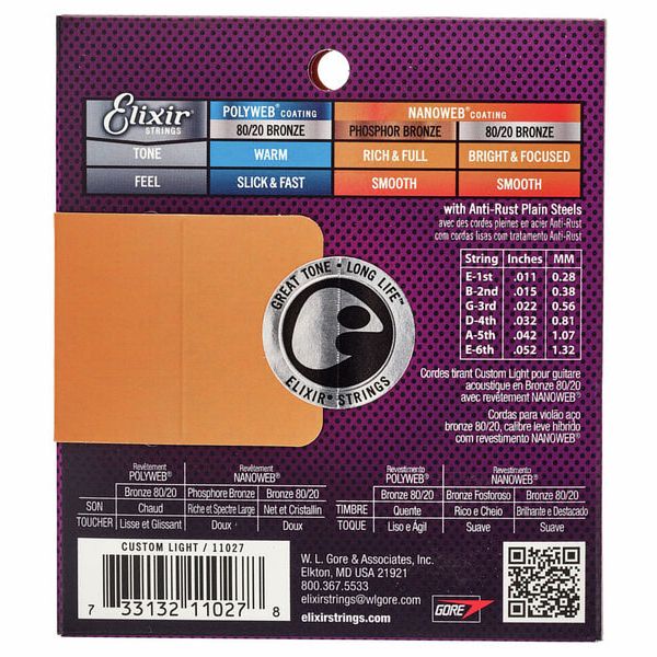 Elixir Acoustic/E-Guitar Bundle