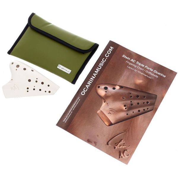 Thomann AC Double Ocarina Forte White