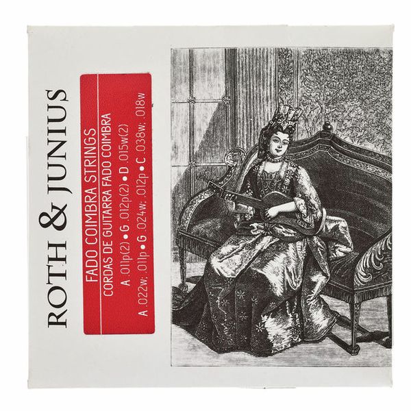 Roth & Junius Fado Guitar Coimbra Strings