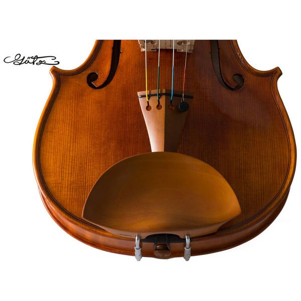 Ebony Conrad Gotz ZK4880 Chinrest Flesch for Violin