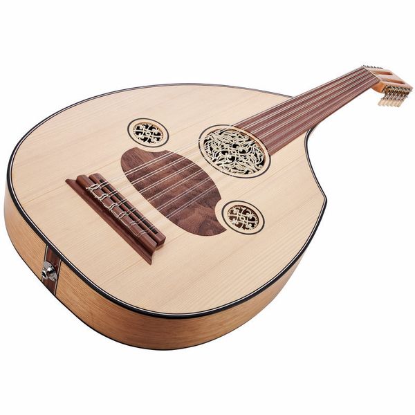 Saz TF1CG Turkish Flat Oud Chestn.