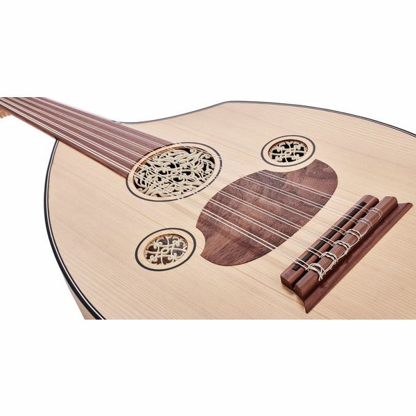 Saz TF1CG Turkish Flat Oud Chestn.