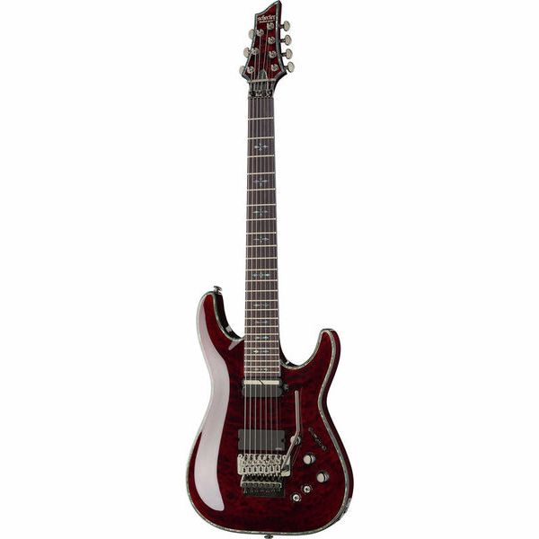 schecter 5 string guitar