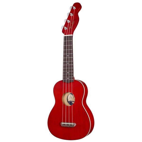 Le ukulélé Fender Venice Soprano Ukulele Cherry Test, Avis & Comparatif