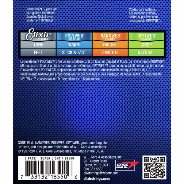 Elixir Optiweb 19002 Super Light 3P