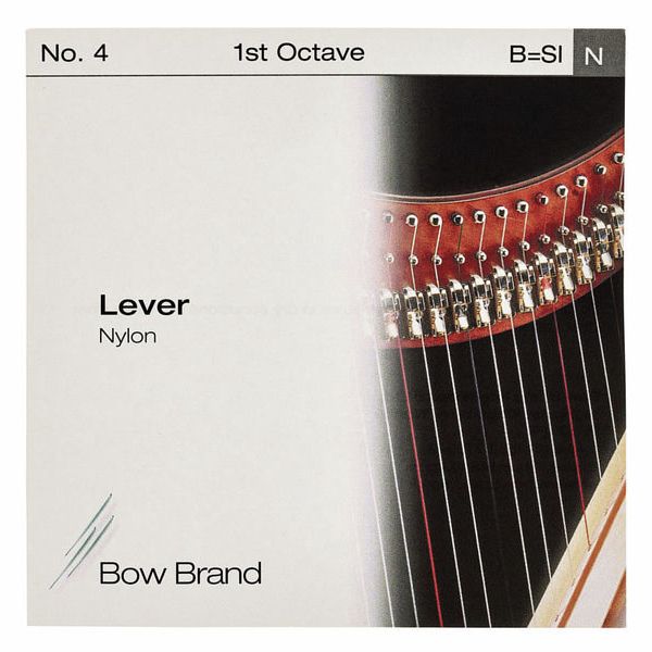 Bow Brand Lever 1st B Nylon String No.4