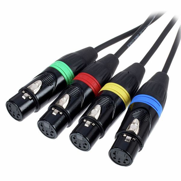 Stairville RJ45 DMX Shuttle Snake FX4-5p