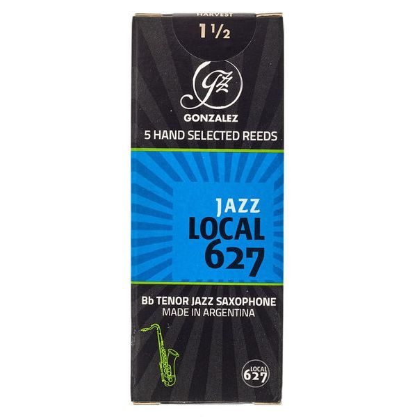 Jazz Local 627 2 1/2 Gonzalez Tenor Saxophone Reeds