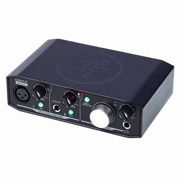 Mackie Onyx Artist 1-2 2-in-2-out USB 2.0 Audio Interface with 1 Year EverythingMusic Extended Warranty Free